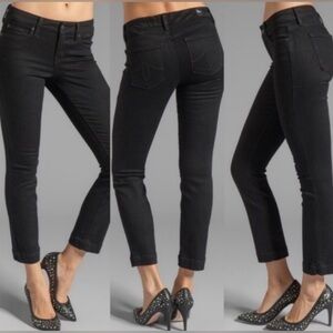 Anthropologie Level 99 Lily Crop Straight Leg Jeans Waist 32, Inseam 27